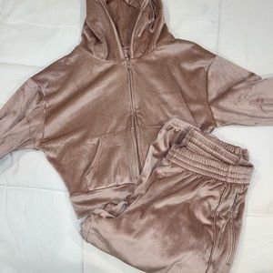 Skims Velour Tracksuit